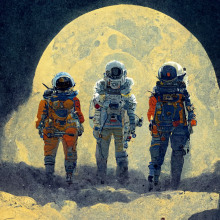 Лунный воздух - Виталий Комаров