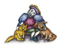 О кошке, собаке и волшебном перстне - Автор неизвестен